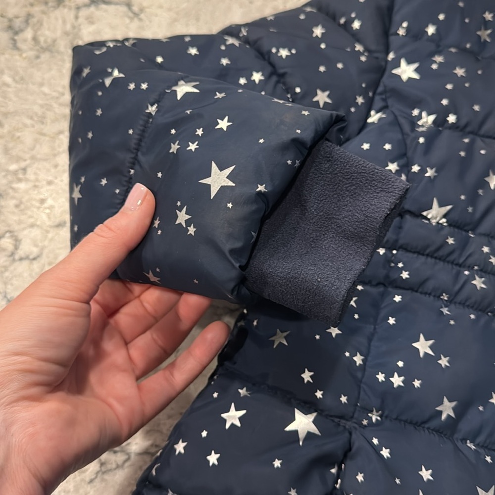 Kids Starry Night Puffer Jacket - Picture 2 of 11